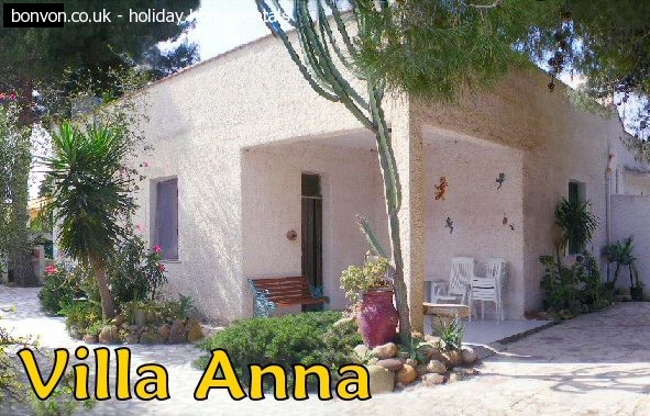 Villa Anna, Marausa Lido, Sicily
